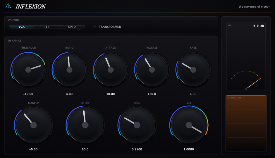 INFLEXION plug-in interface